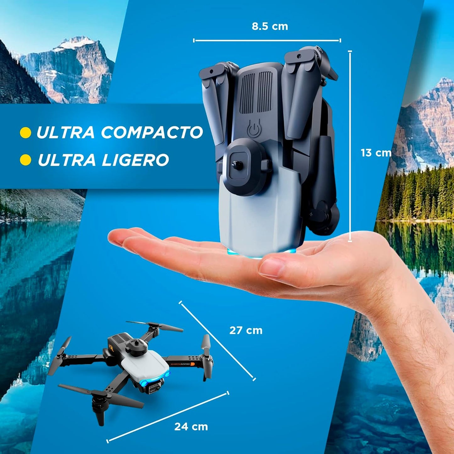 DRON K102PRO CAMARA