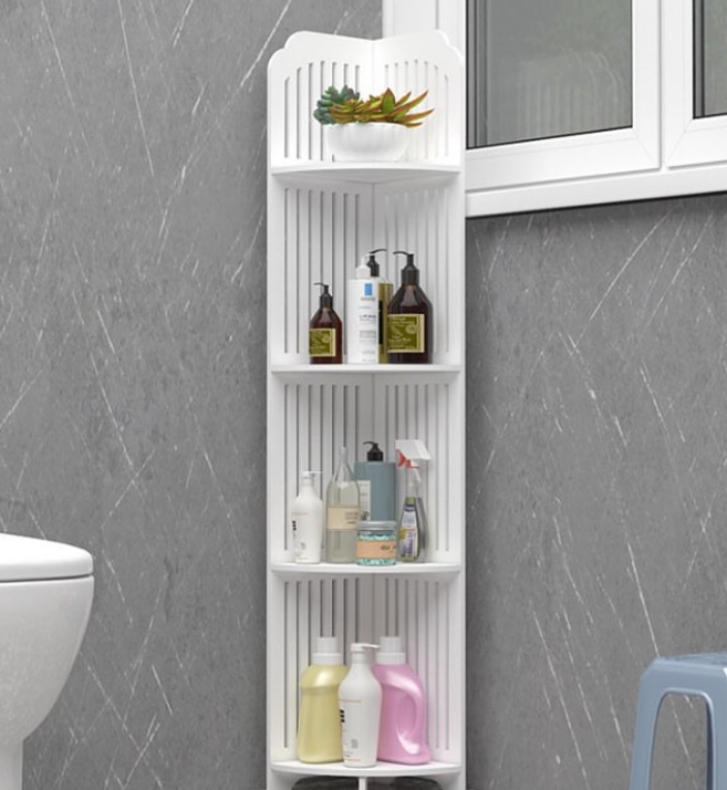 Organizador de Esquina para Suministros de Baño