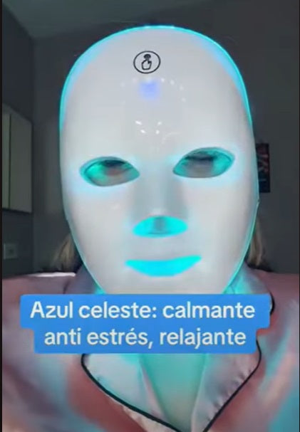 Mascarilla LED de terapia