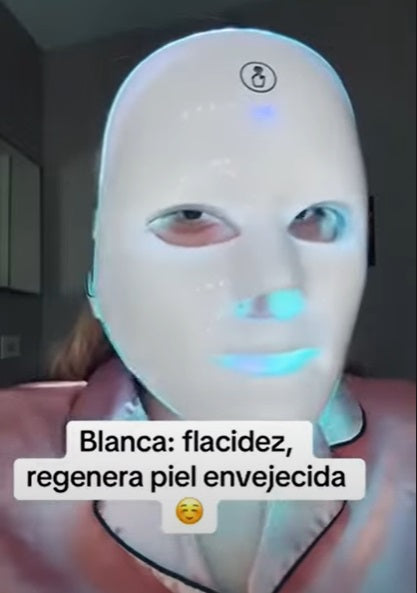 Mascarilla LED de terapia