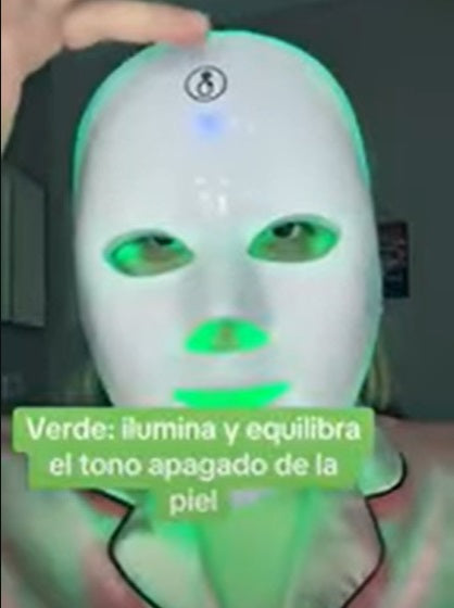 Mascarilla LED de terapia
