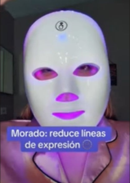Mascarilla LED de terapia