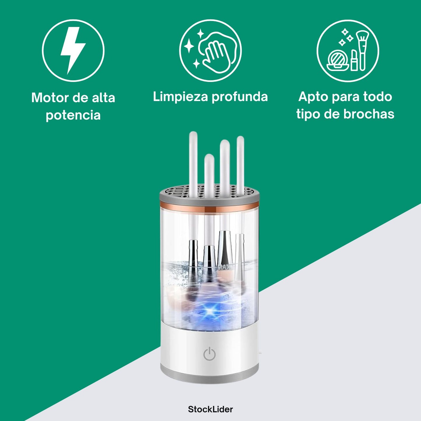 Limpiador de brochas eléctrico