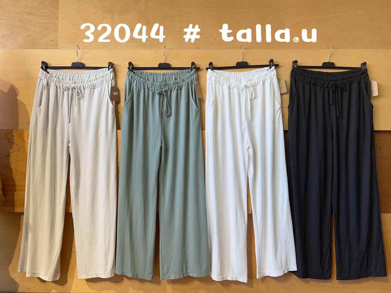 Pantalón ancho mujer - Varios colores