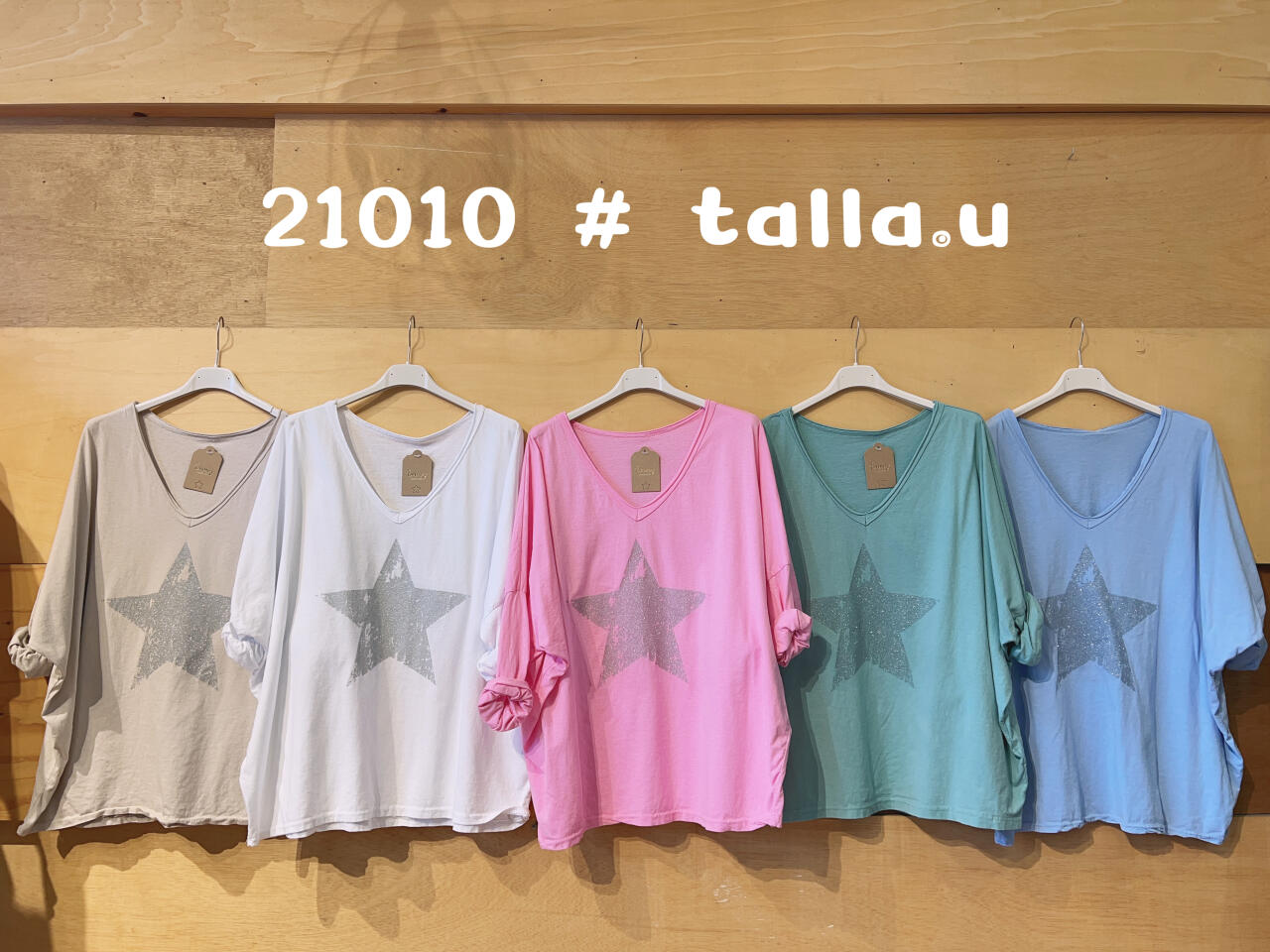 Camiseta Estrella Mujer - Varios colores
