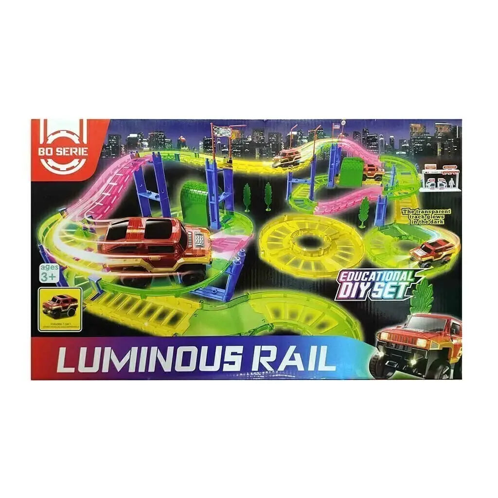 Circuito carrera coches Luminoso