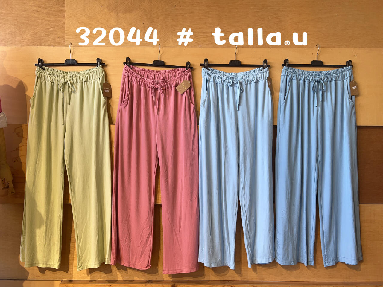 Pantalón ancho mujer - Varios colores