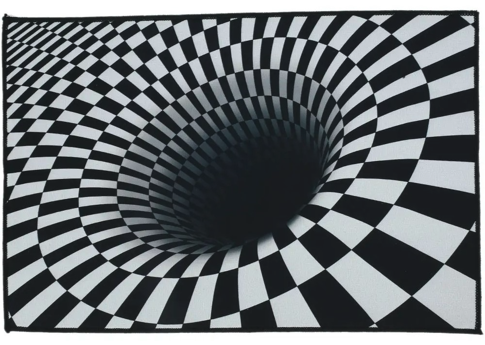 Alfombra efecto 3d