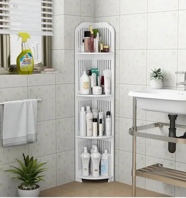 Organizador de Esquina para Suministros de Baño