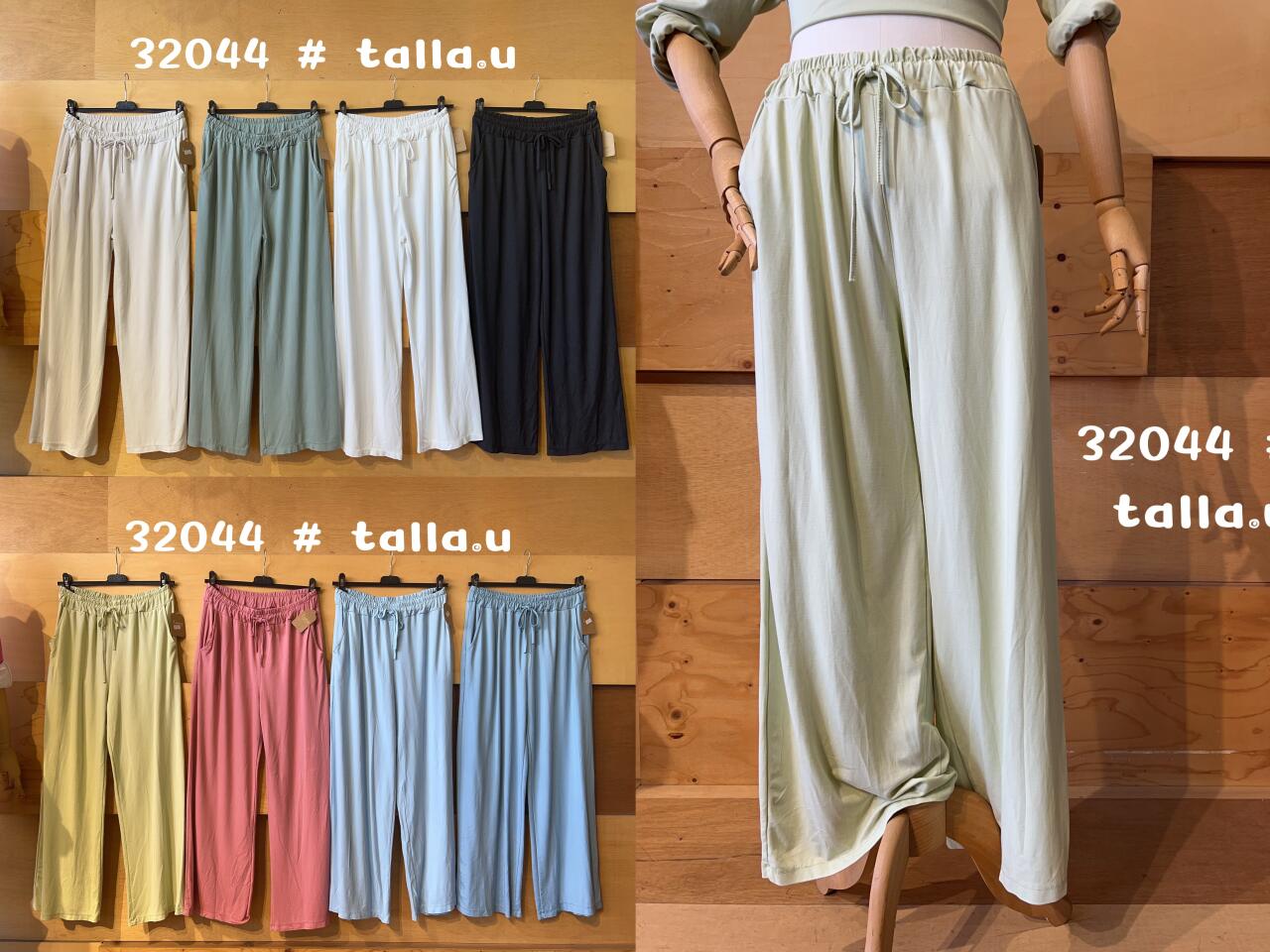 Pantalón ancho mujer - Varios colores