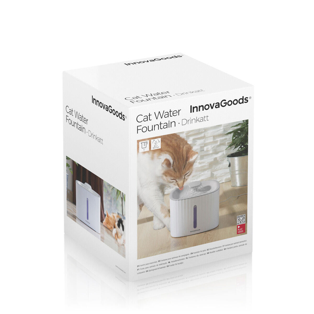 Fuente agua para Mascotas Drinkatt InnovaGoods