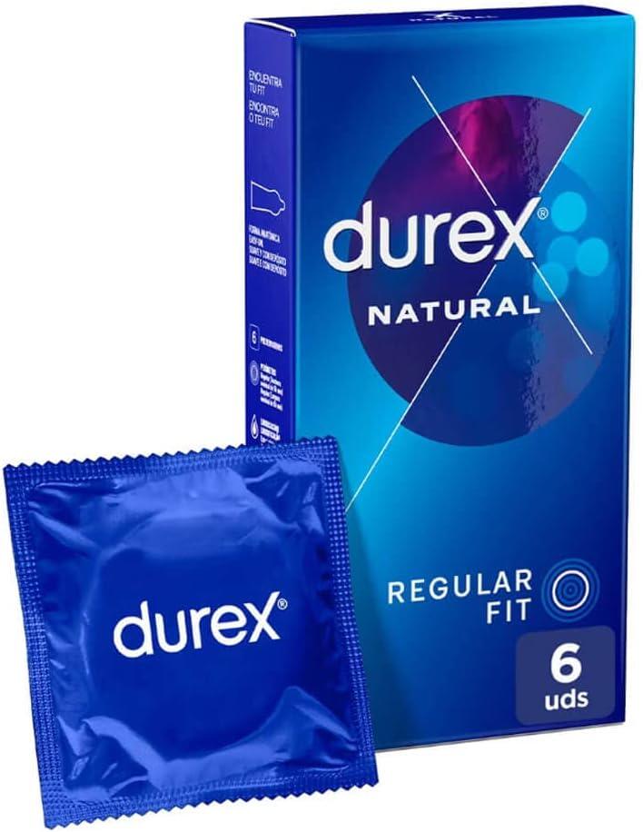 PACK 3 PAQUETES DUREX NATURAL (6 Uds./Paq)